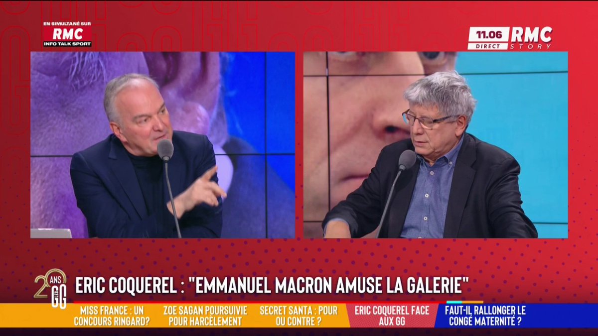🏛️ François Bayrou : Premier ministre ? 🗣️ Olivier Truchot : "Si c'est François Bayrou qui est nommé, c'est motion de censure tout de suite chez vous ?" 🎙️ Eric Coquerel, député LFI de Seine-Saint-Denis : "Oui bien sûr, c'est logique !" #GGRMC