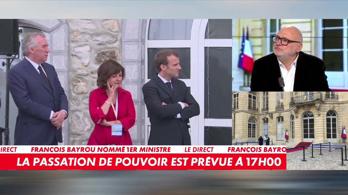 Philippe Guibert : «François Bayrou élargit le champ des soutiens possibles contrairement à Michel Barnier» #MidiNewsWE