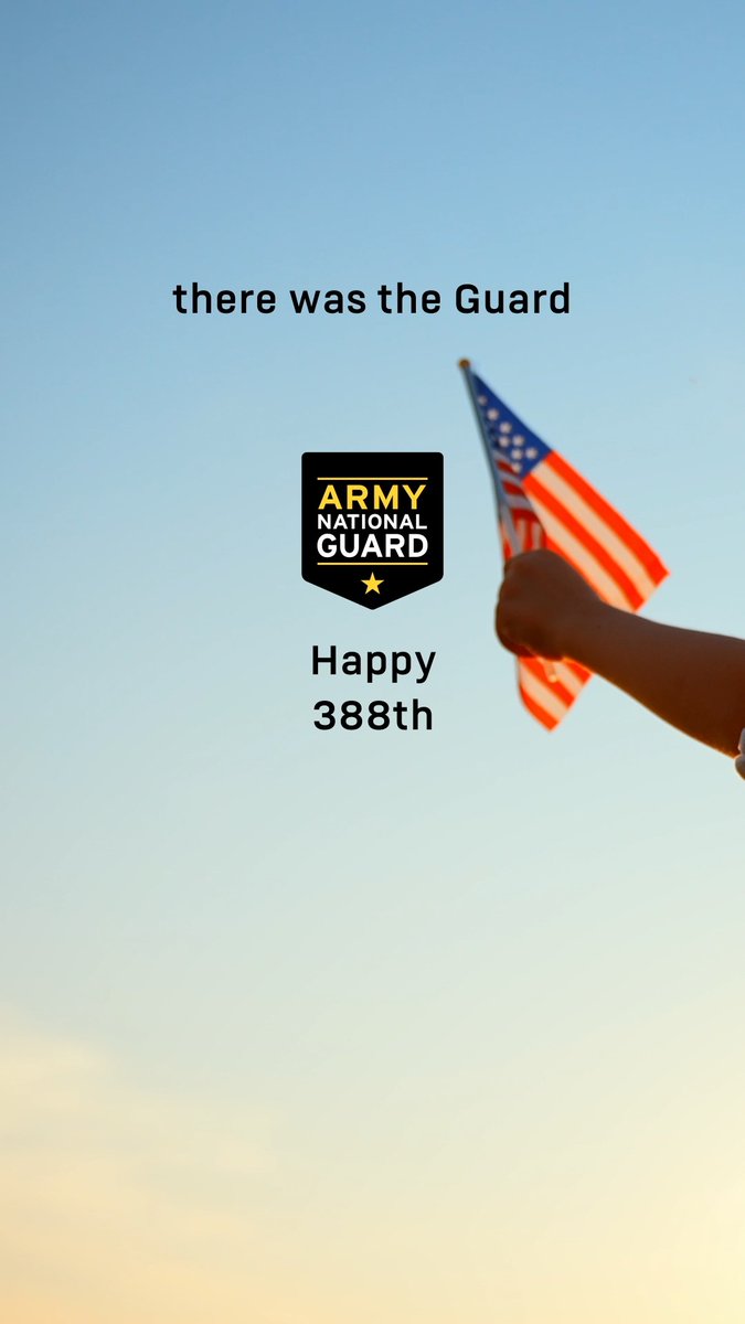 Happy Birthday to the National Guard! Training leaders and building futures since 1636.