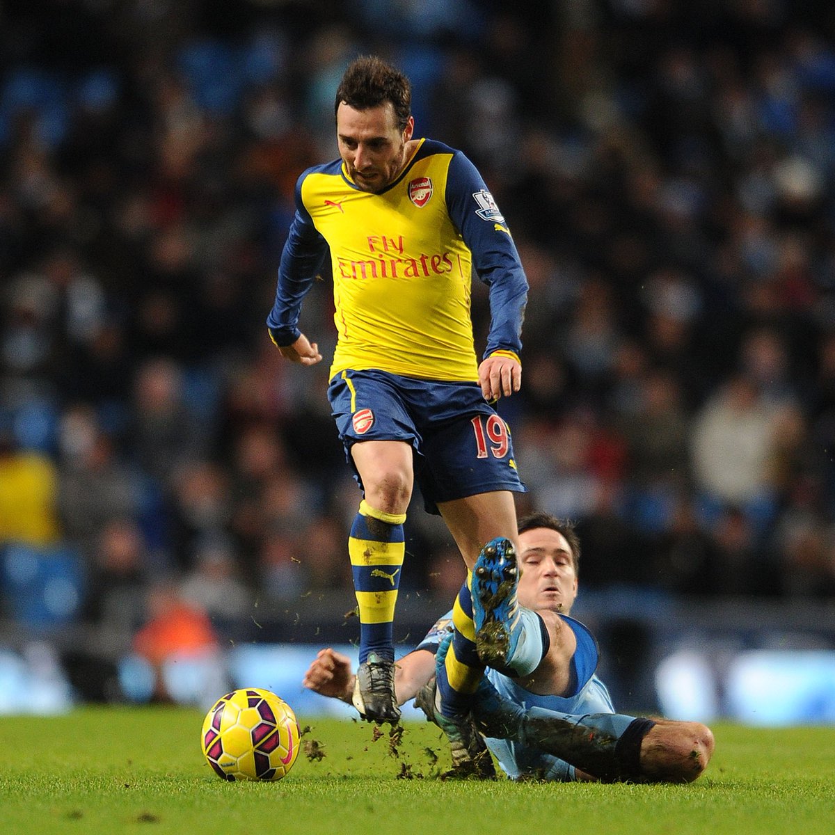 Just Santi Cazorla things. 🕺