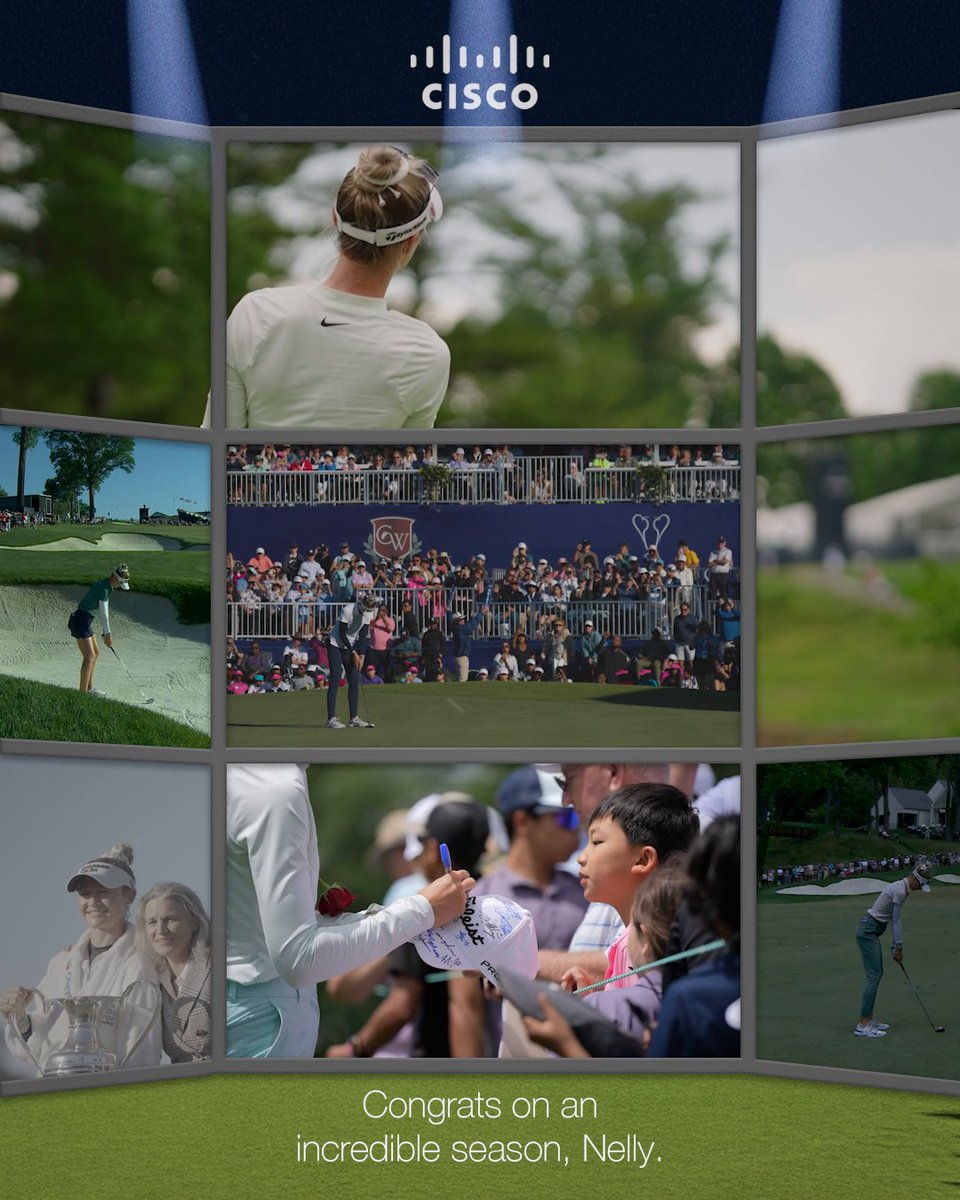 From tee to green and everywhere in between, 2024 was the year of Nelly Korda ⭐️ A look back at the World No.1’s incredible season: The Chevron Championship