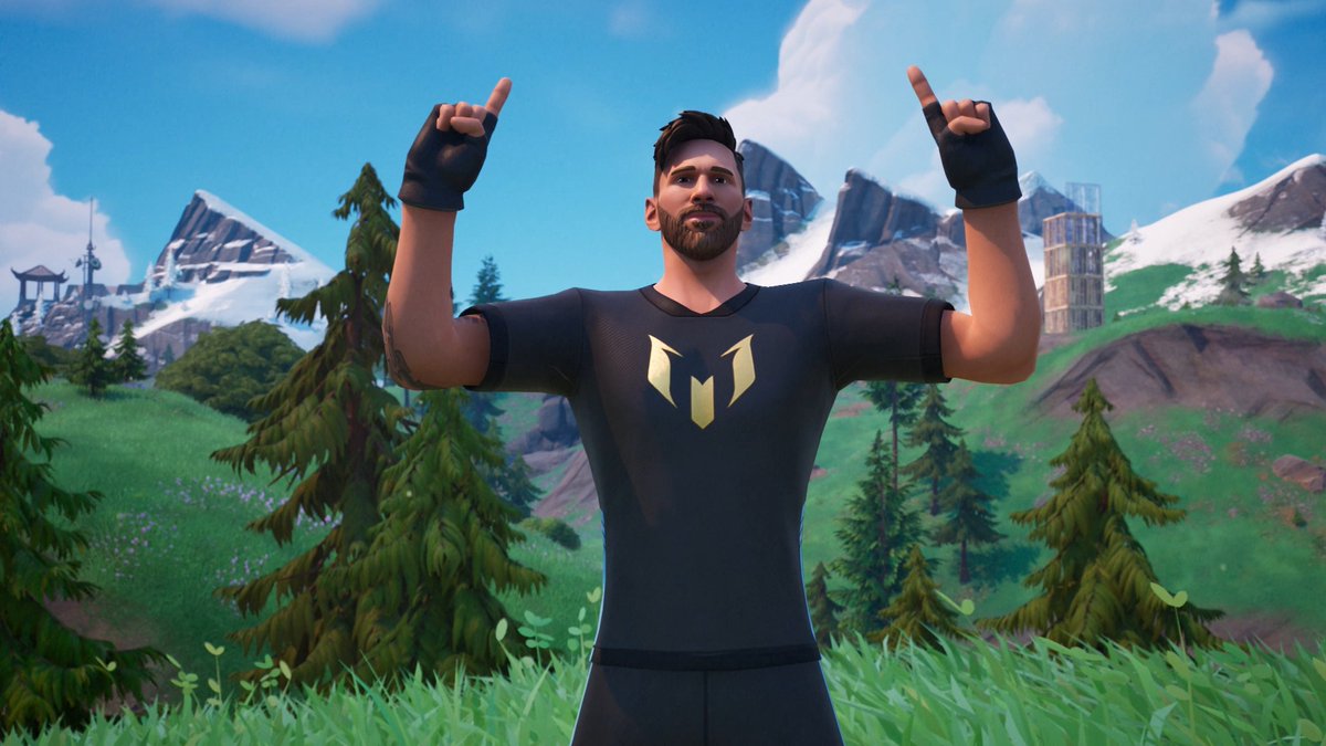 🤯🎮 El anuncio de FORTNITE con la nueva skin de… LIONEL MESSI. Locura.
