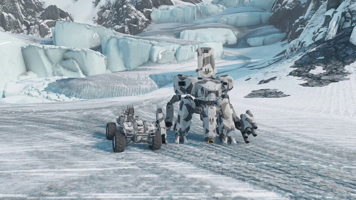 The UNSC utilizes many arctic variants of vehicles to operate in frigid and wet environments, featuring de-icing systems and anti-corrosion treatments to bolster performance. #FictionFriday