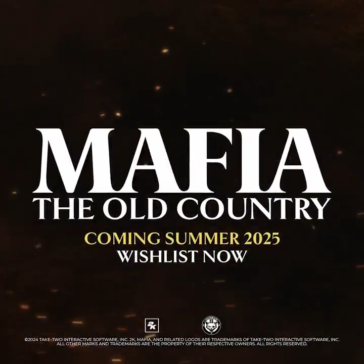 Mafia: The Old Country arrives Summer 2025. Wishlist now! #MafiaTheOldCountry | #TheGameAwards