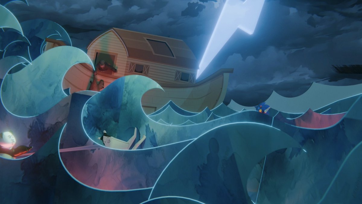 “and when the great flood came to cleanse the Earth, only the memes were worth saving.”