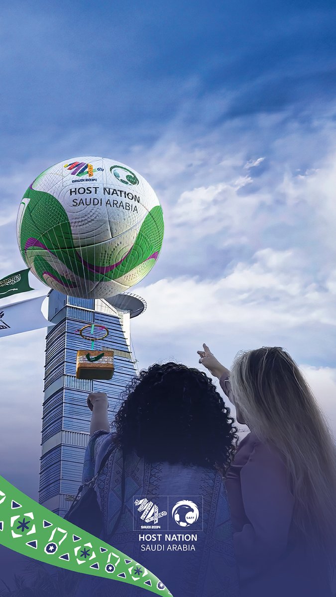 #Saudi34 takes flight across our 5 host cities... 🇸🇦 #WelcomeToSaudi34