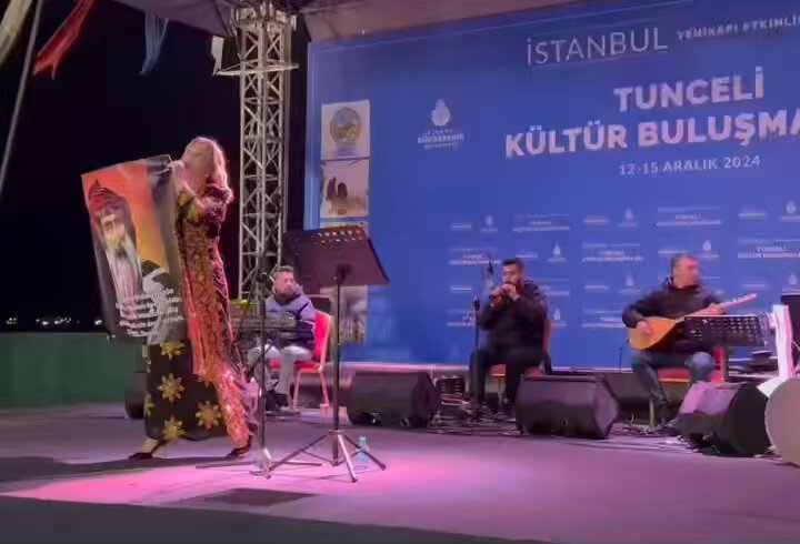 Pınar Aydınlar yalnız değildir! Seyit Rıza atamız, Dersim yurdumuz, katliamcılarda ebediyen düşmanımız!