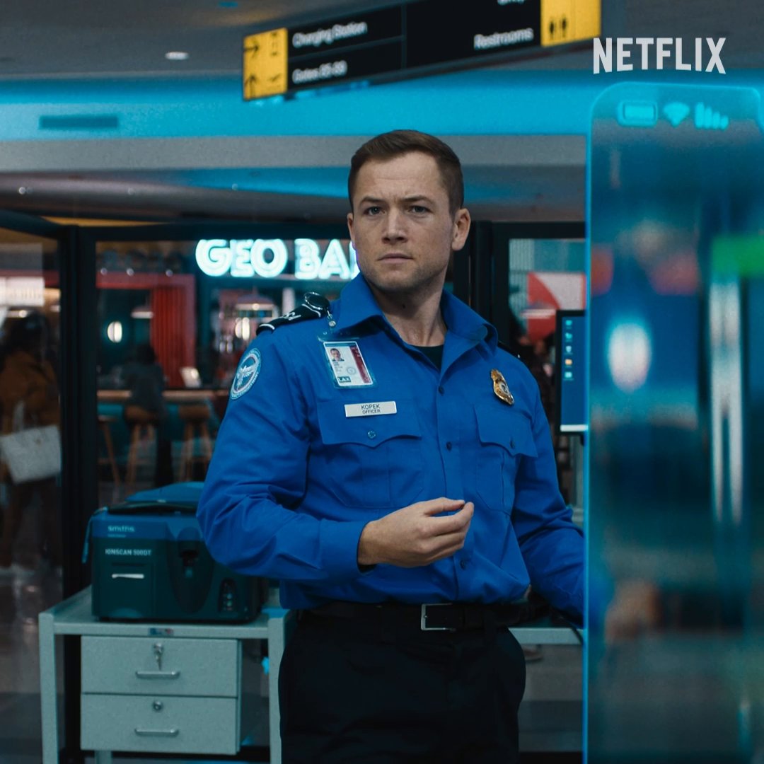 Taron Egerton. saving this username. Sofia Carson. Carry-On is streaming now:
