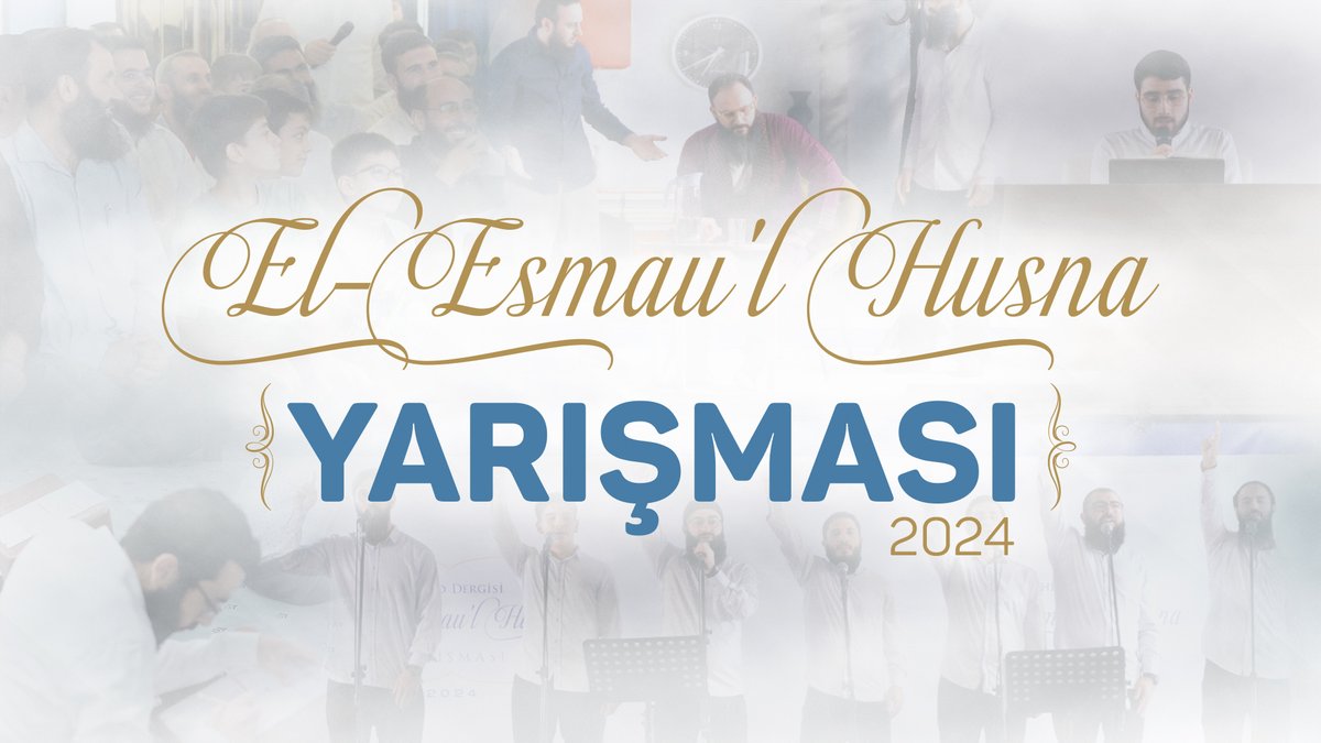 🪧 El-Esmau'l Husna Yarışması 2024 📌 Sınav Günü 📌 Şiir 📌 İki Yeni Eser 📌 Yarışma Sonucu 📌 Röportaj Kaybedeni olmayan bir yarışmayı daha geride bıraktık. Etkinlik videomuzu Tevhid Dersleri YouTube kanalımızdan izleyebilirsiniz: 🔗