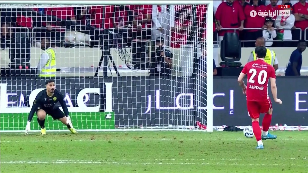 شباب الأهلي بطل السوبر شاهد ركلات الترجيح كاملة #الوصل_شباب_الأهلي #كأس_سوبر_إعمار 🏆 #أبوظبي_الرياضية 1