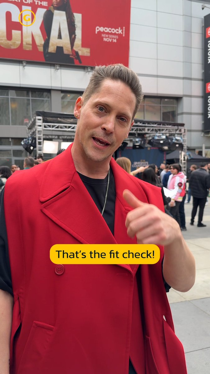 Just a casual fit check at #TheGameAwards with the Neil Newbon - gathering party for BG3 🔥 10/10 no notes required 👏 #TGAGameSpot