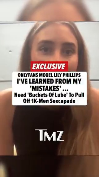 #LilyPhillips explains her tearful reaction after sleeping with 100 men in 24 hours, and says what she'd do differently when trying to break the record of sleeping with 1,000 men in that same time frame. Full #exclusive interview: