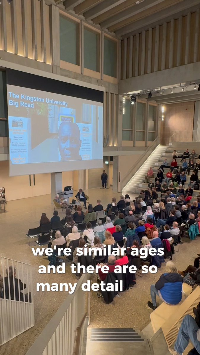 Today we celebrated the #KUBigRead with author, journalist and broadcaster Clive Myrie visiting #TownHouseKingston to discuss his career, life growing up in Lancashire, reporting on the pandemic and covering the US election 🗳️👏 #KUBigRead 👉