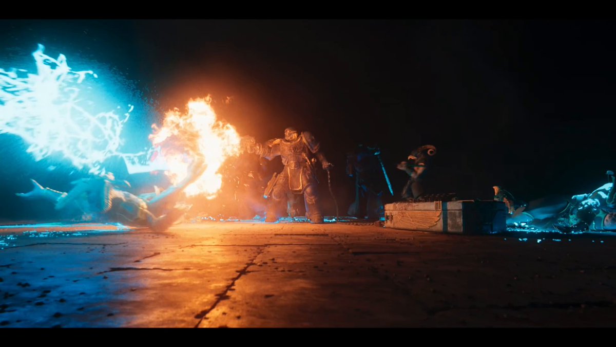 No mercy. No retreat. #SecretLevel #Warhammer #Warhammer40K Warhammer Official Amazon MGM Studios Prime Video