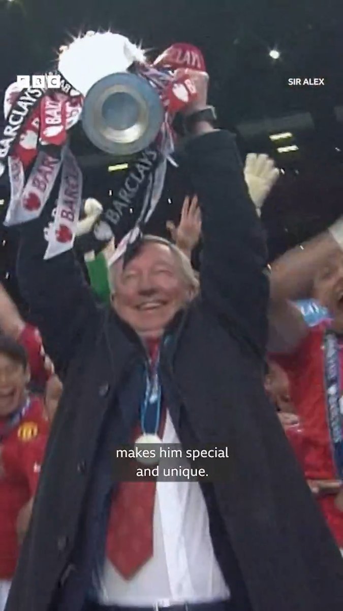 "I don't think you're going to see anything like him again." Watch Sir Alex on BBC iPlayer from Thursday 26 December. To get more Fergie stories and insight, listen to Sporting Giants: Sir Alex Ferguson on BBC Sounds.