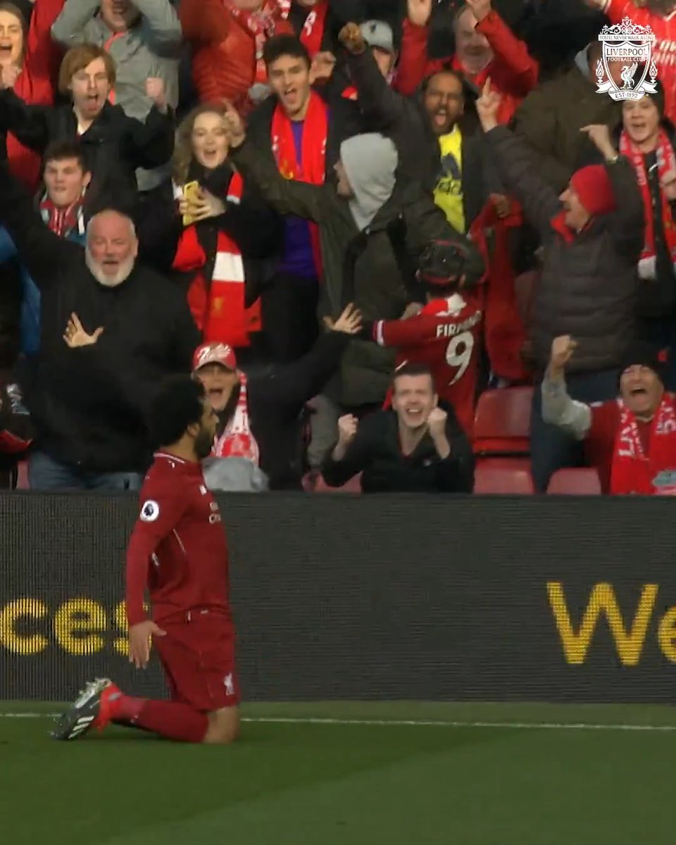 Ali ➡️ Trent ➡️ Mo Salah rounds off a rapid counter against Fulham in 2018 ⚡️
