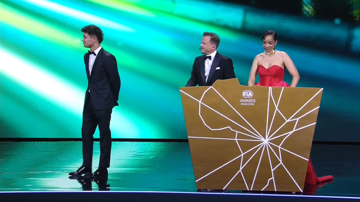 UK’s Kenzo Craigie shone at the end of a thrilling final at the 2024 FIA World Karting Championship -Junior, which came down to the very last lap. #FIAAwards2024 #Karting