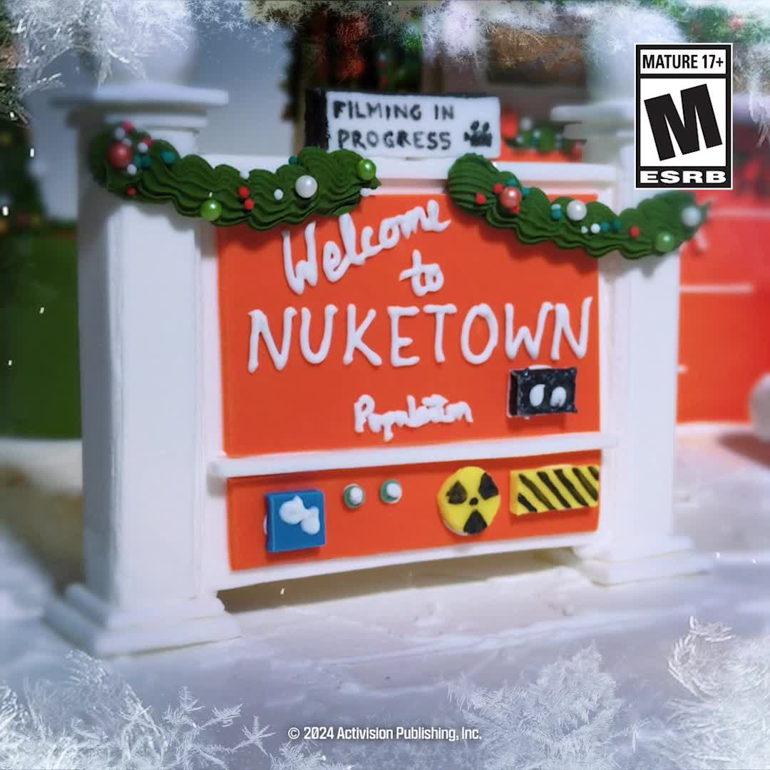 Who’s taking a festive bite out of Nuketown Holiday? 🎄⛄️