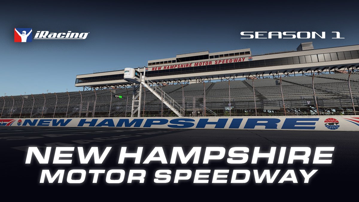 New Hampshire Motor Speedway has received a full-scale art overhaul for the 2025 Season 1 update! 🏁 New Hampshire Motor Speedway