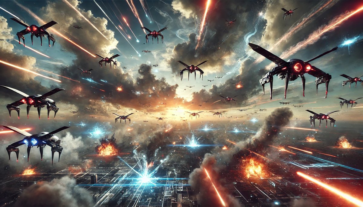 BREAKING: Elon Musk Warns That Massive Drone Swarm Wars Are Coming » WATCH/SHARE THE LIVE X STREAM HERE: