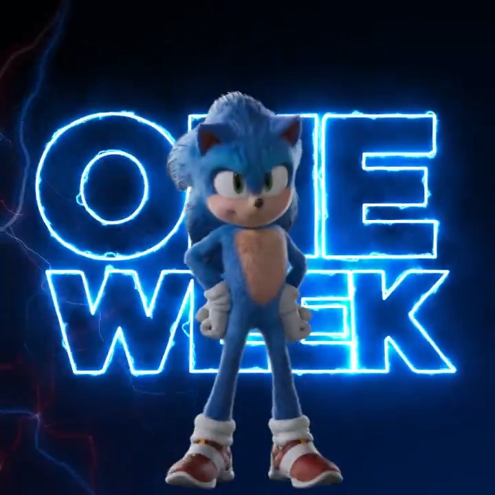 Whoa. That came up FAST. Get your tickets for #SonicMovie3 today - zooming to theatres IN ONE WEEK.