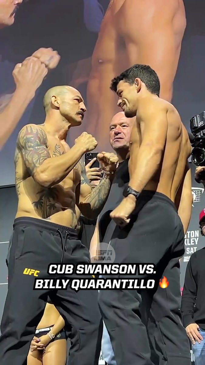 The #UFCTampa co-main event 🔥
