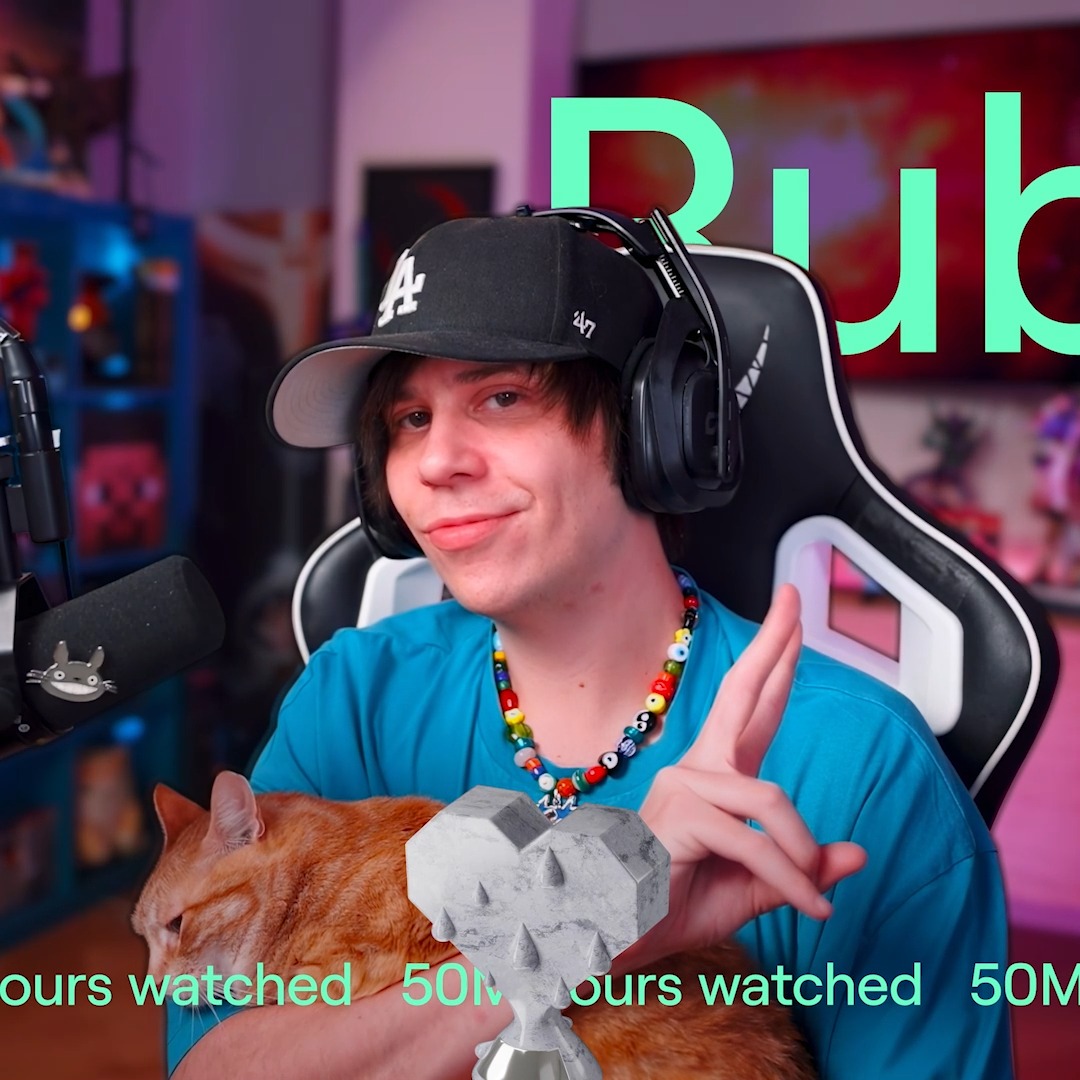 Congratulations elrubius on receiving the Bleed Purple Statue (in marble!) for 50 million hours watched, you took a hobby, made it into a career and never looked back. We know how much work goes into your stream and we can’t wait to see what comes next. Congrats to you and the amazing community you’ve built. Think you might be eligible for a Bleed Purple Statue? Check your achievements page and redeem for yours!