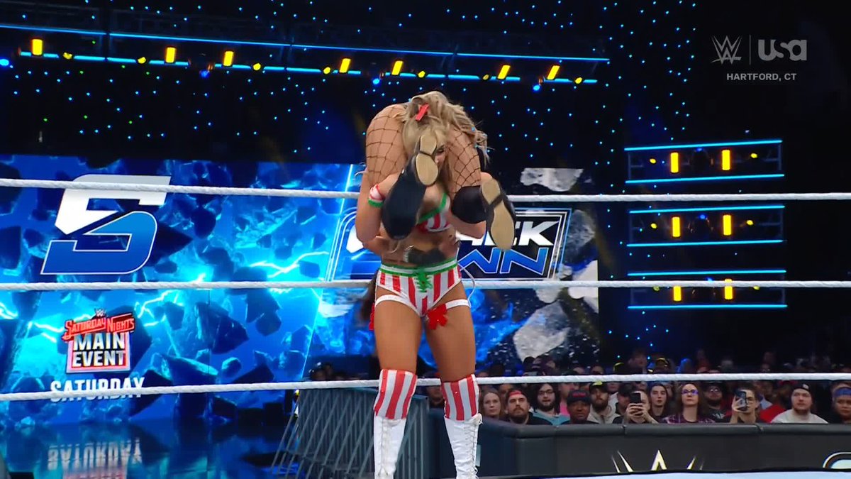 These two are doing whatever it takes! 🔥 #SmackDown