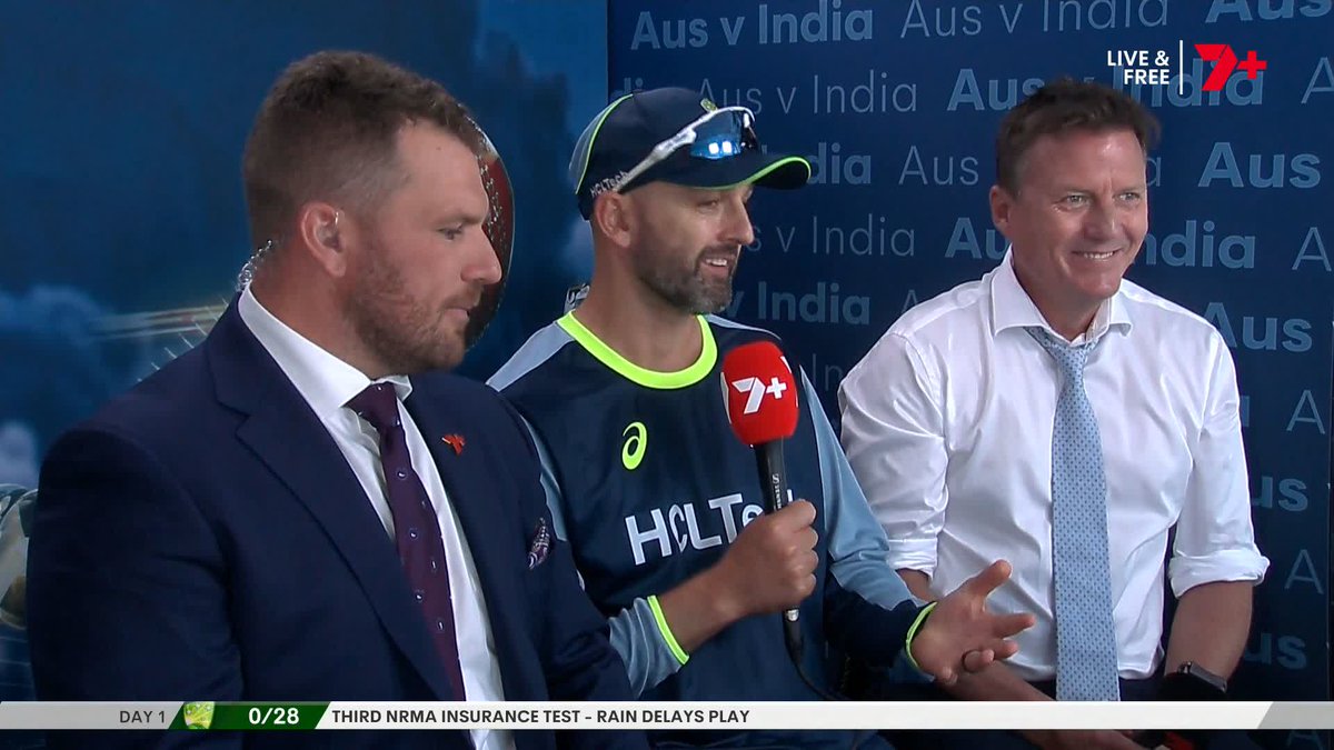 Confirmed: Nathan Lyon wanting to have a bat in the nets led to the lights going out at Adelaide Oval 😂 Here's his side of the story 🫣 #AUSvIND