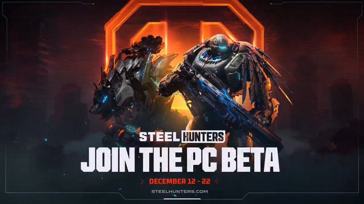 The Steel Hunters playtest is LIVE! 🔥 Enter the abandoned Earth, demolish other giant Hunters, and fight for Starfall. Ready to join? Register here: