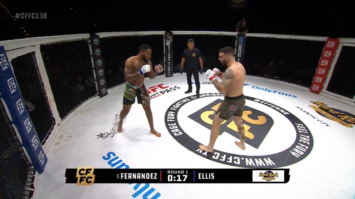 LUKE FERNANDEZ LEFT HAND PUT HIM OUT COLD 🥶 4-0. Still the champ. Highlight reel KO. "Spooky" Luke Fernandez has arrived.