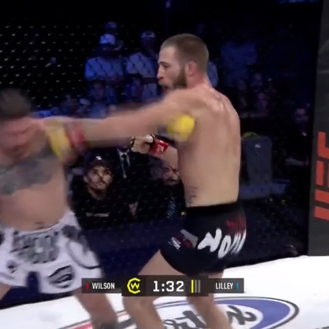 WHAT. A. FINISH. FOUR KNEES FOR A TKO 😱👏 Damon Wilson with one of the most brutal finishes of the year to close out 2024... #CW182