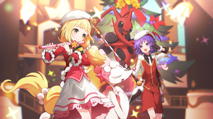 アプリゲーム『ポケモンマスターズ EX』で開催中のイベント「みんなで奏でる幸せの音」より、オリジナル楽曲「スターライトハーモニー」を公開！ リーリエの笛から始まる、しっとりとした曲を楽しんでね！ #ポケマスEX #ポケマスBGM