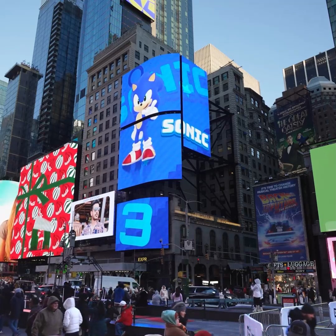 We’ve taken over Times Square! 🗽 Sonic Rumble is lighting up New York, and it’s all thanks to YOU! Ready, Set, Rumble in Big Apple! #ReadySetRumble #SonicRumble #NewYork #TimesSquare