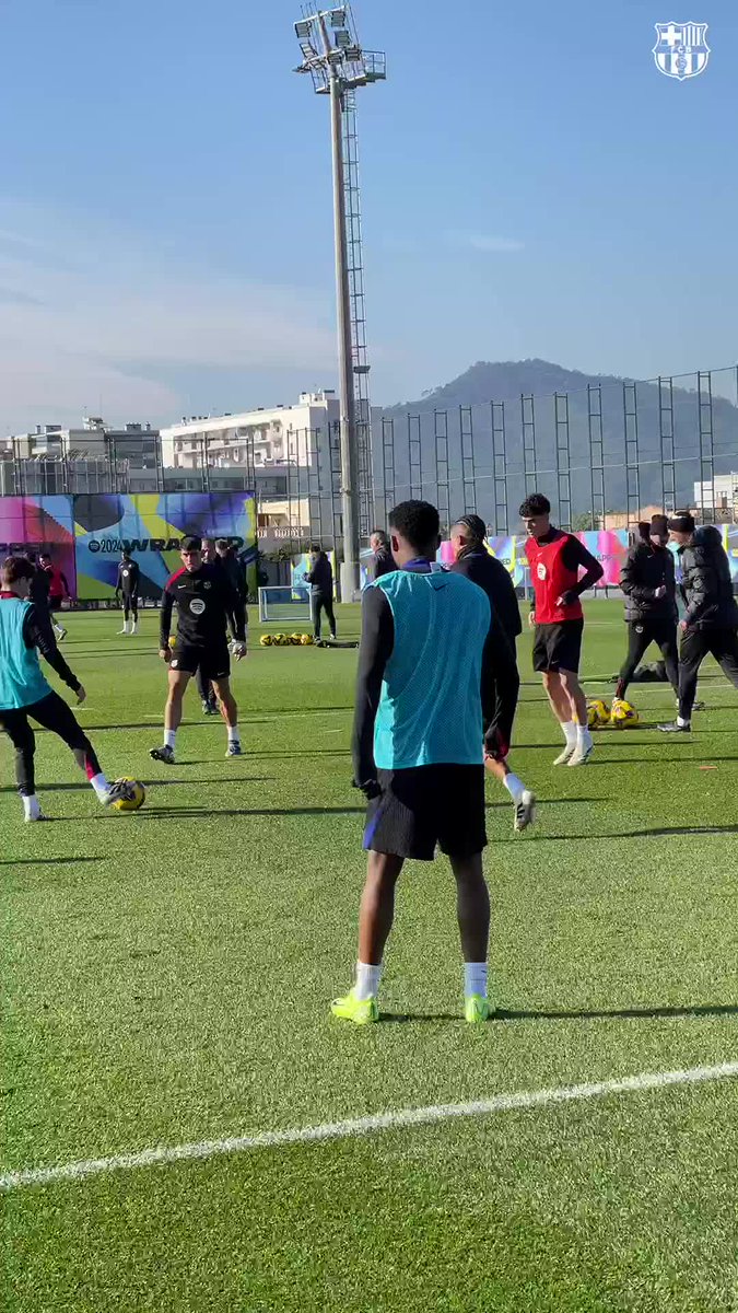 🌅 Rise and grind. We start our Saturdays with purpose. 💪 #BarçaLeganés 🔜