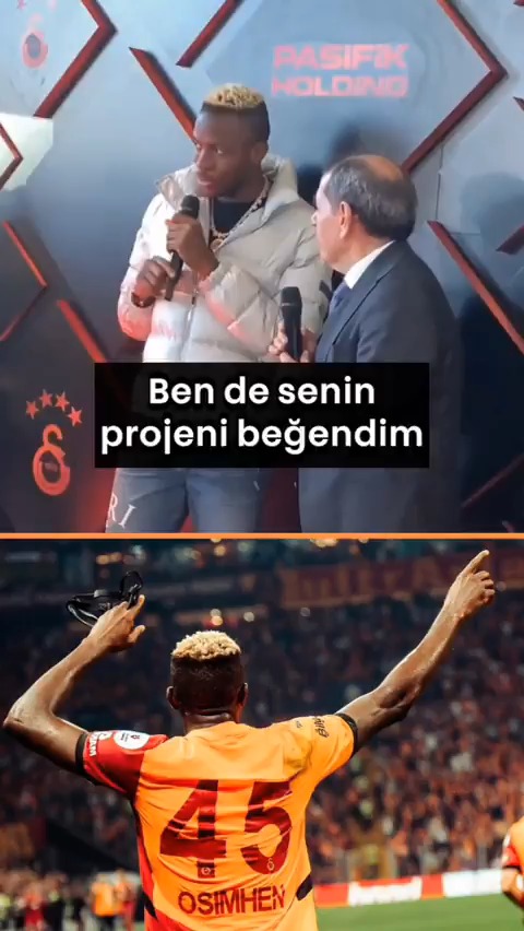 Dursun Özbek'ten Victor Osimhen'e yatırım tavsiyesi... 🙂 Dursun Özbek: "Çok kazanıyorsun, bu yatırımı değerlendir..." 😅 Osimhen: "Seninle özel konuşmam lazım..." 🙂 Dursun Özbek: "Ayrıca stadyuma da çok yakın..."