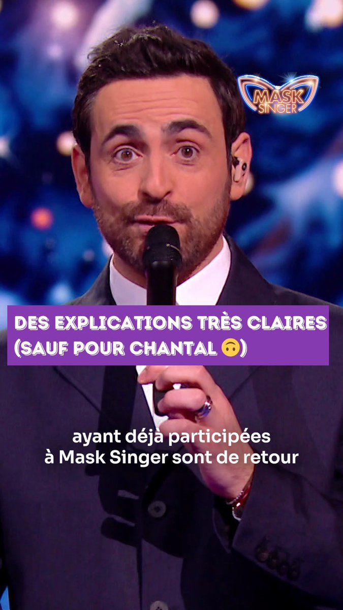 #MaskSinger Pour cette soirée spéciale, il fallait des règles spéciales 🎉 Et c’est Camille Combal qui vous explique tout, vous allez tout comprendre 👌 (Sauf si vous êtes Chantal Ladesou 🙃) RDV Vendredi sur TF1 & TF1plus pour un épisode Spécial Noël de Mask Singer 🎄
