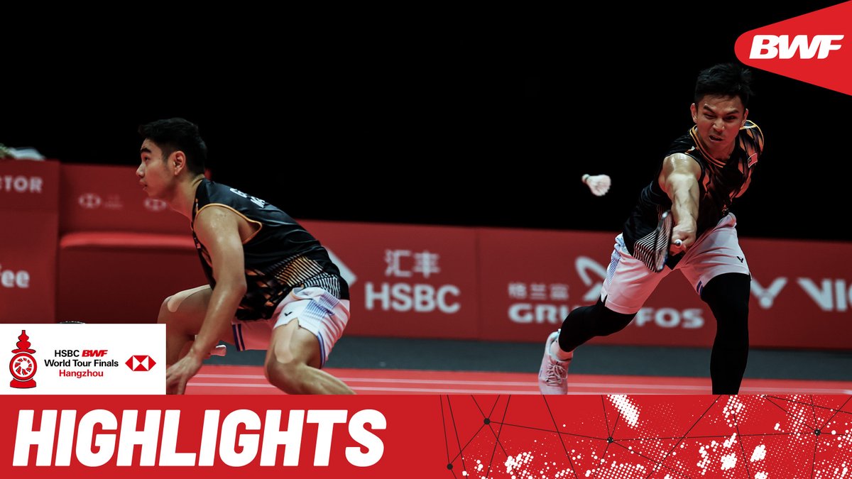 Goh/Izzuddin 🇲🇾 and Alfian/Ardianto 🇮🇩 go head-to-head for a spot in the finals. #BWFWorldTourFinals #Hangzhou2024