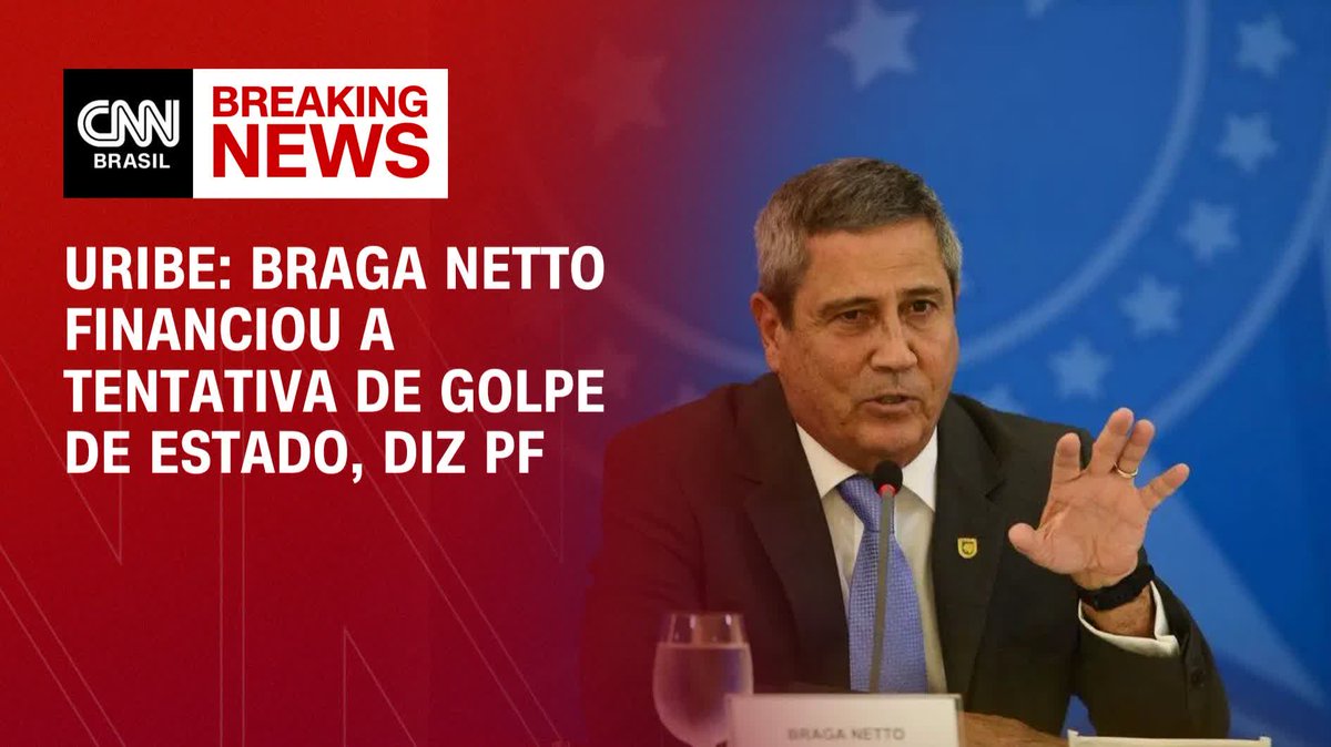 Por Gustavo uirbe: Agentes da PF afirmam que, durante o depoimento do ex-ajudante de ordens do ex-presidente Jair Bolsonaro (PL), Mauro Cid, foi apontado que o ex-ministro da Defesa Walter Braga Netto estava financiando a suposta tentativa de golpe de Estado. #AgoraCNN