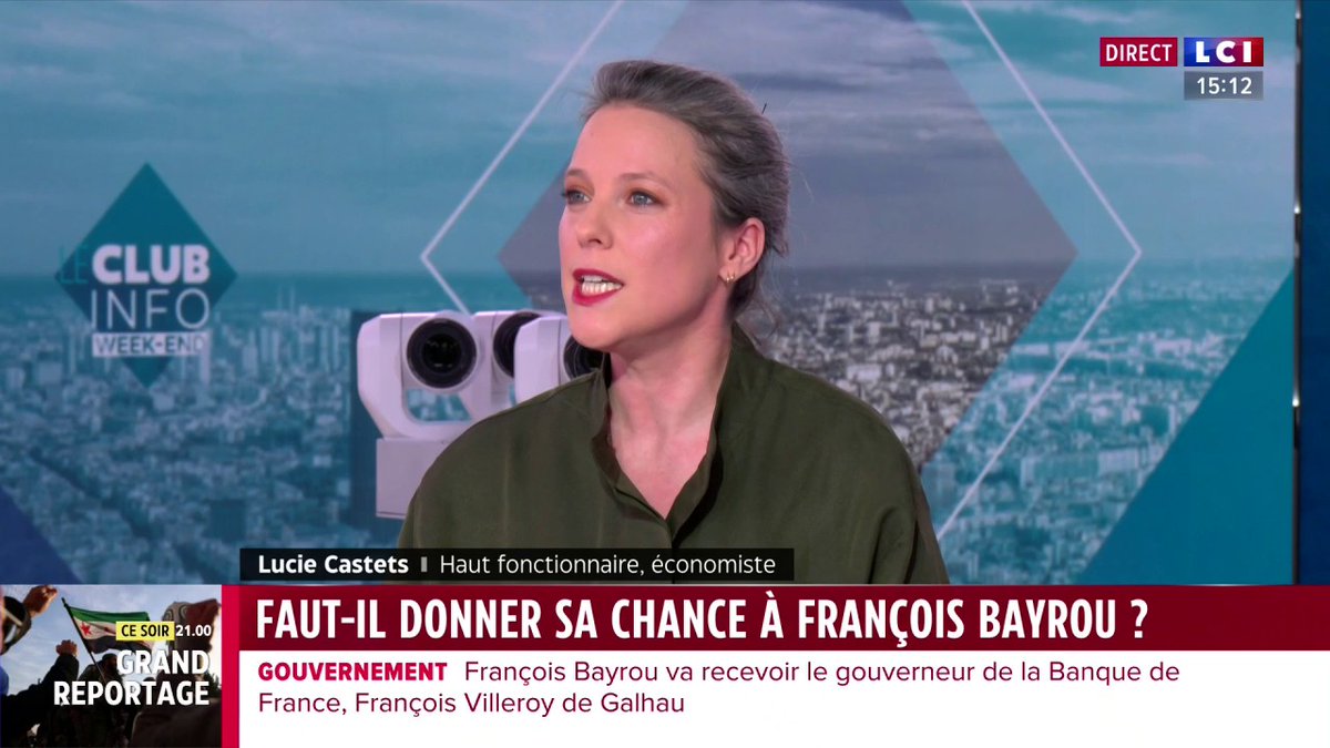 🗣️ "Le problème, c'est les 60 milliards d'euros dont Emmanuel Macron et ses ministres des Finances ont privé l'État en réduisant considérablement les impôts" pointe Lucie Castets ▶️ Marie-Aline MELIYI