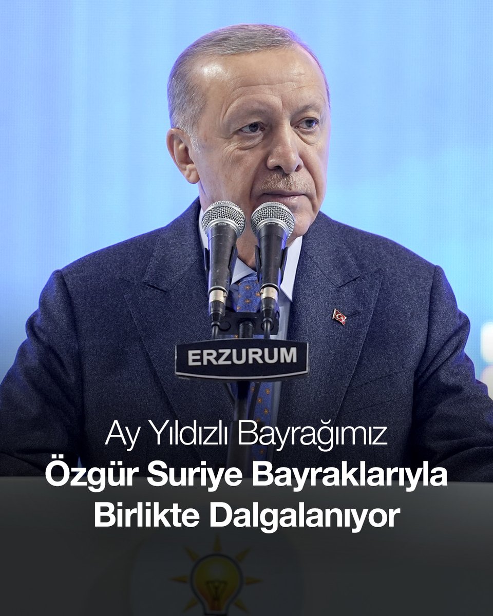 13 yıl sonra ilk defa Suriyeli kardeşlerimiz geleceklerine umutla bakıyor; sevinçle, heyecanla bakıyor ama birileri buna bile tahammül edemiyor. Suriyeli kardeşlerimizin zaferini gölgelemek, bu önemli başarıya çamur atmak adına akla ziyan komplo teorileri üretiyorlar.