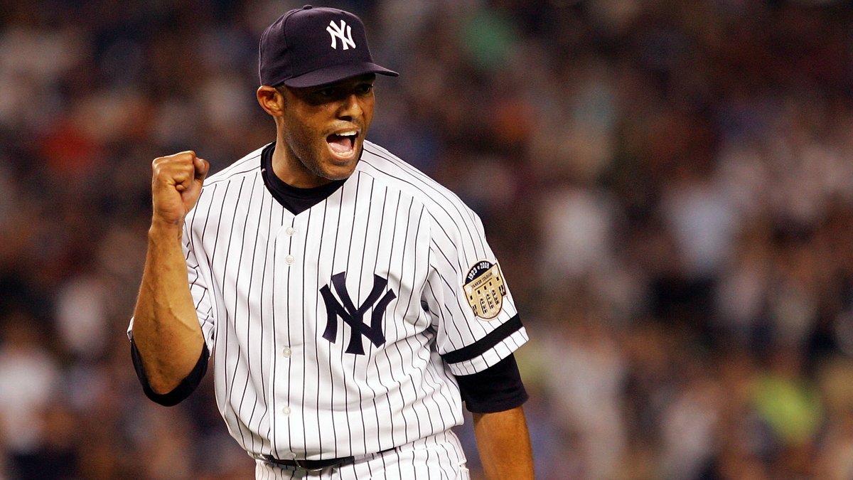 When Mariano Rivera came out of the pen during the 2008 All-Star Game at Yankee Stadium. Chills.