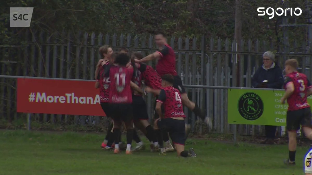 A moment to live long in the memory for Caerau Ely FC 💭 #JDWelshCup