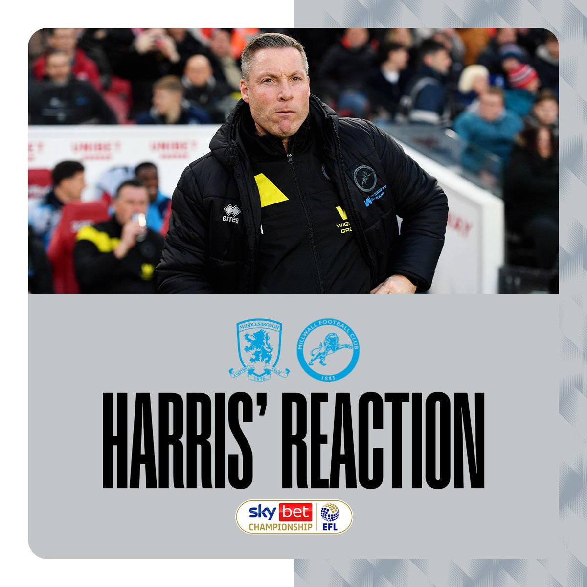 Neil Harris' final words as #Millwall Head Coach.