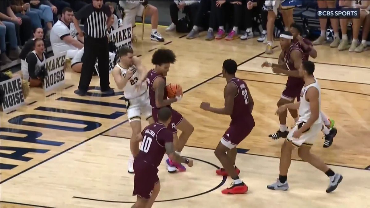 Was this a foul for Purdue?