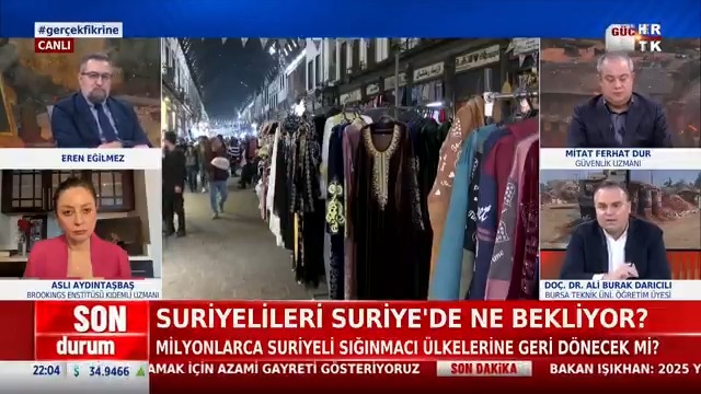 Suriyelileri Suriye'de ne bekliyor? Milyonlarca Suriyeli sığınmacı ülkelerine geri dönecek mi? Doç. Dr. Ali Burak Darıcılı #GerçekFikriNe'de yorumladı.