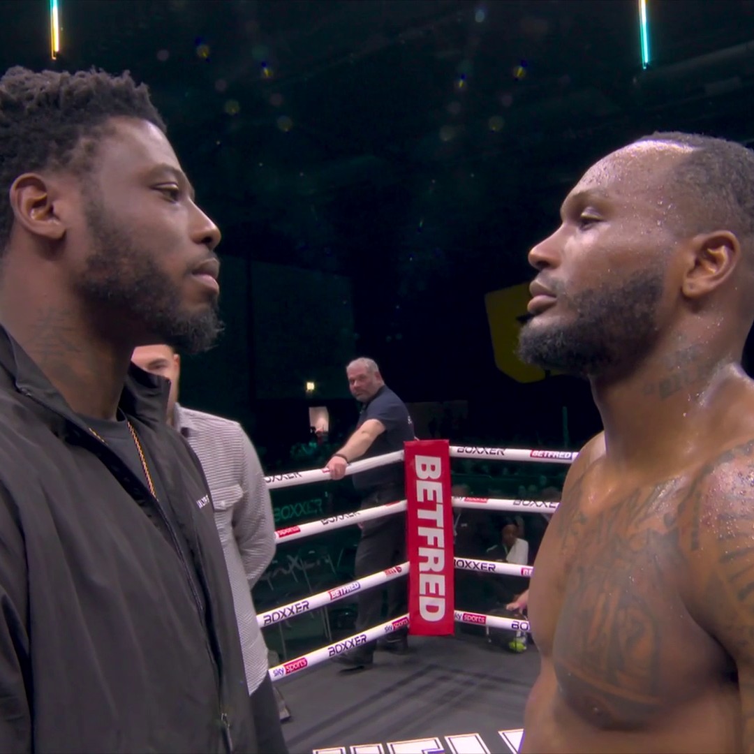 Viddal Riley and Isaac Chamberlain face off 👀