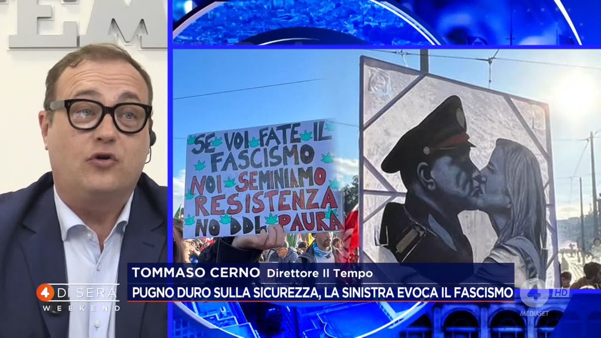 "Vedere la Sinistra ferma a 100 anni fa mi fa tenerezza" Tommaso Cerno a #4disera Weekend