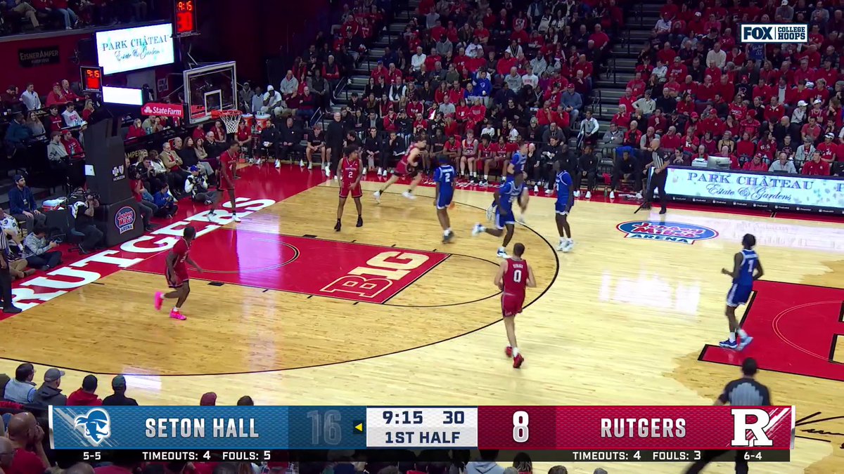 Chaunce Jenkins puts Ace Bailey on A POSTER 💥 🔥 Seton Hall Men's Basketball