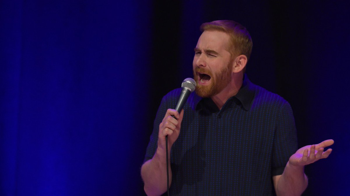 go get the food 🎤 Andrew Santino: Cheeseburger on Netflix